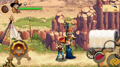 Игра Cowboys & Aliens для LG gs290