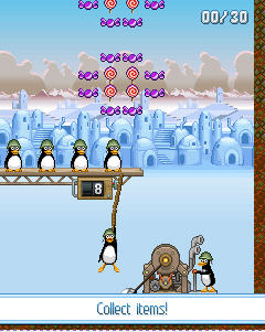 Игра Crazy Penguin Catapult 2 для LG gs290 