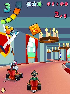 Игра Disneyland Kart Racer для LG gs290 