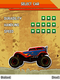 Игра Stuntcar Racing 99 Tracks для LG gs290