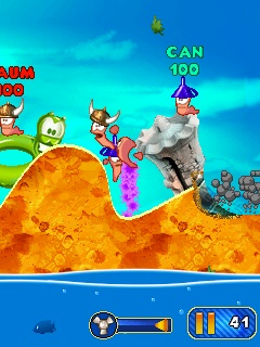 Игра Worms 2010 для LG gs290 