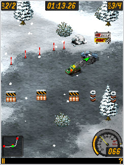 Игра FlatOut 2D для LG gs290