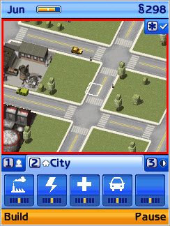 Игра SimCity Societies для LG gs290