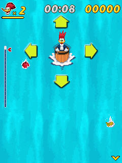 Игра Woody Woodpecker In Waterfools для LG gs290