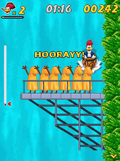 Игра Woody Woodpecker In Waterfools для LG gs290