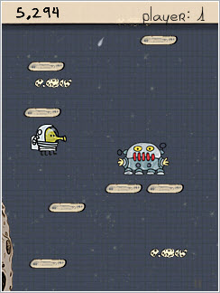 Игра Doodle Jump Deluxe для LG gs290